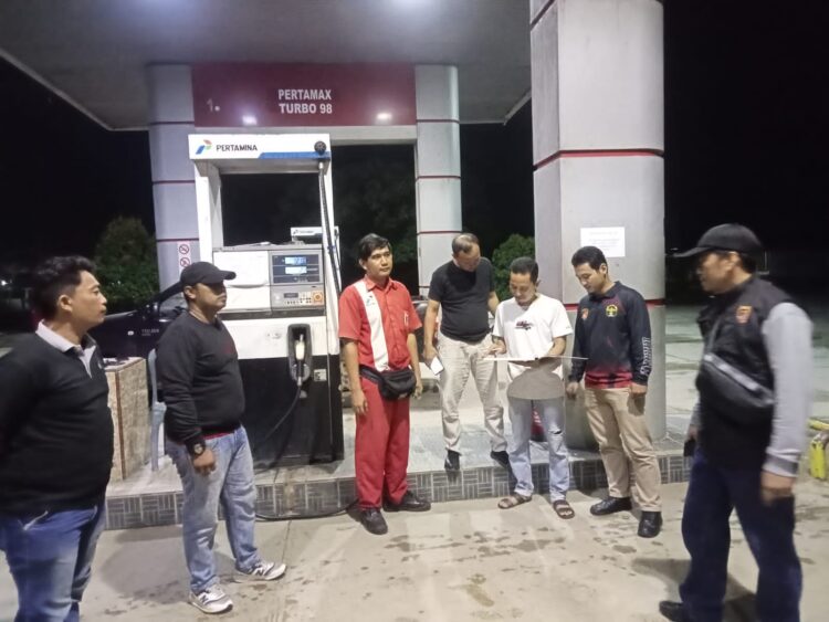 Pengecekan Rutin di SPBU PT Rawang Pengke Perkasa, Tidak Ditemukan Pelanggaran Dalam Pendistribusian BBM