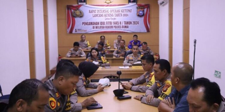 Polres Dumai Susun Strategi Operasi KLK 1024, Sebanyak 231 Personel Dilibatkan 