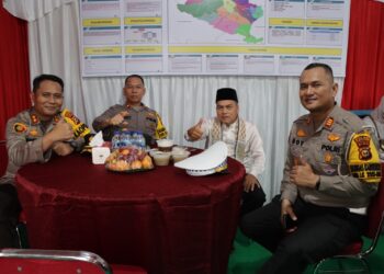 Polres Kuansing Gelar Kegiatan Riau Road Safety Ramadhan Cipayung Plus