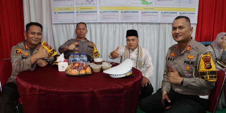 Polres Kuansing Gelar Kegiatan Riau Road Safety Ramadhan Cipayung Plus