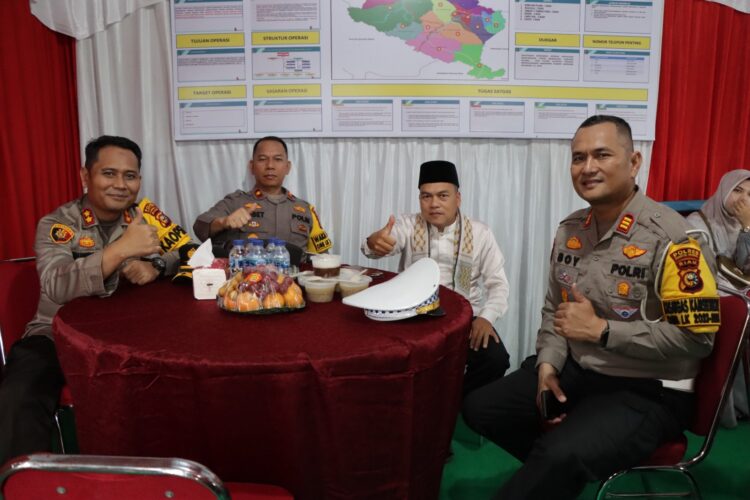 Polres Kuansing Gelar Kegiatan Riau Road Safety Ramadhan Cipayung Plus