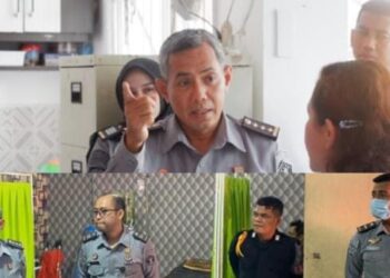 PLT Kepala Rutan Kelas I Pekanbaru Cek Kondisi Warga Binaan Sakit di Klinik