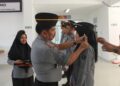 Kalapas Narkotika Kelas IIB Rumbai Gelar Upacara Naik Pangkat Pegawai (PNS)