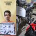 Terekam CCTV, Pelaku Curanmor Diringkus Unit Reskrim Polsek Kampar