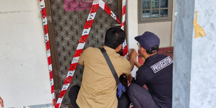 Jaksa Agung Muda Bidang Tindak Pidana Khusus, Sita Eksekusi Tanah dan Bangunan Terpidana Jono Pinem