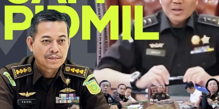 Aspidmil Kejati Riau mengikuti Pengarahan & Evaluasi Kinerja Triwulan I bersama JAM Pidmil