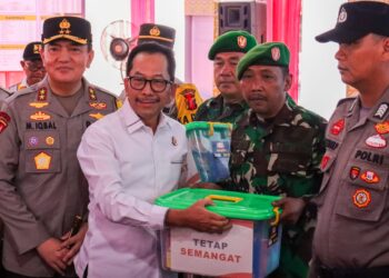 Kejati Riau Bersama FKPD Melakukan Peninjauan POS Mudik Lebaran Tahun 2024