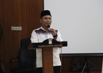 Kapolres Kuansing bukber Dengan Insan Pers