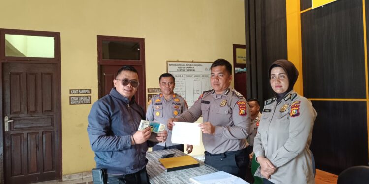 Polsek Tambang Buka Pelayanan Penitipan Kendaraan Saat Mudik