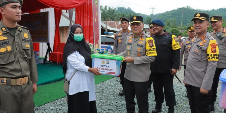 Wakapolda Riau Brigjen Pol K Rahmadi, Kunjungi Pospam XIII Koto Kampar