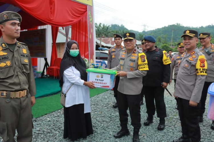 Wakapolda Riau Brigjen Pol K Rahmadi, Kunjungi Pospam XIII Koto Kampar