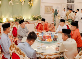 Open House Pj Gubernur Dihadiri Pj Bupati Kampar Hambali dan Forkopimda Riau