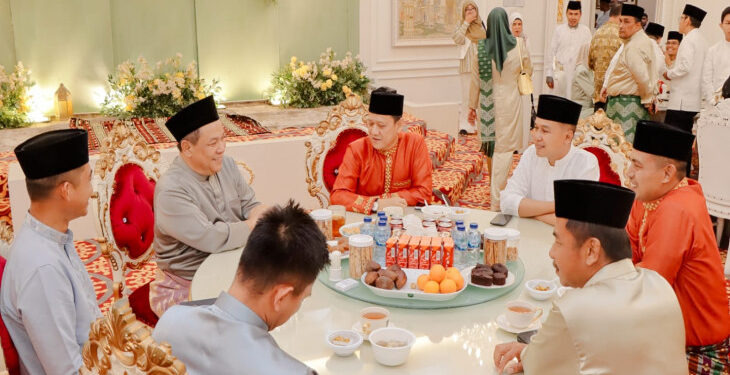 Open House Pj Gubernur Dihadiri Pj Bupati Kampar Hambali dan Forkopimda Riau