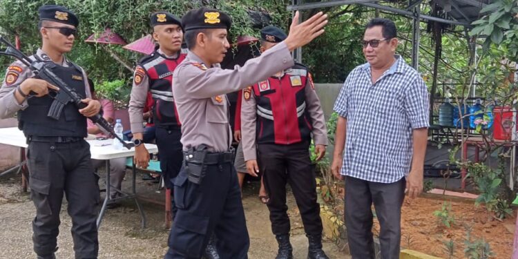 Sat Samapta Polres Kampar Patroli Ibjek Wisata Danau Rusa