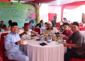 Jalin Silaturahmi” Kapolres Pelalawan Halal Bihalal Bersama Forkopimda dan Masyarakat Pelalawan