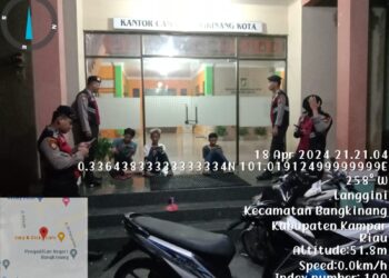 Cegah Kriminalitas, Polres Kampar Gelar Kegiatan Rutin Yang Di Tingkatkan (KRYD) Saat Malam Hari