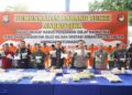 Sikat Habis Kampung Narkoba, Polda Riau Musnakan Barang Bukti 88,65 Kilogram Narkoba