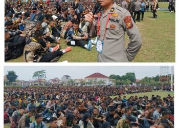 Seleksi Calon Polisi, Ribuan Peserta Padati Mapolda Riau