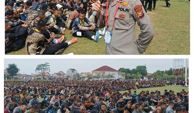 Seleksi Calon Polisi, Ribuan Peserta Padati Mapolda Riau