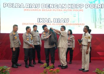Kapolda Riau Gelar Halal Bi Halal Dengan KBPP Polri dan IKAL Riau