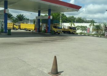 Manejer SPBU KM 2 Garuda Sakti Pastikan Pecat Bagi Oknum Layani Pengisian Mobil Lansir BBM Subsidi  ( Mapia )