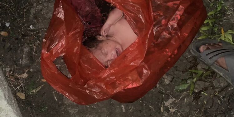 Tak Punya Hati” Bayi Mungil Tak Berdosa Dibuang Orang Tuanya Di Pinggir Jalan