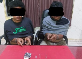 Tim Mata Elang Satres Narkoba Polres Kuansing Sikat Diduga Kaki Bisnis Narkotika Jenis Shabu Shabu