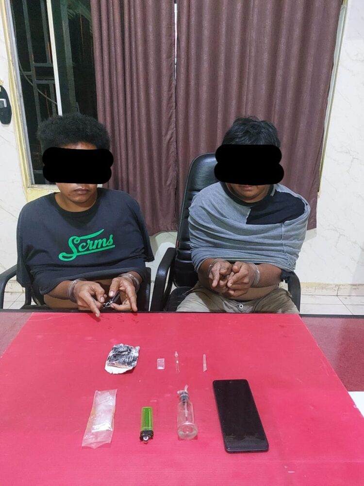 Tim Mata Elang Satres Narkoba Polres Kuansing Sikat Diduga Kaki Bisnis Narkotika Jenis Shabu Shabu