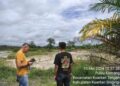 Sat Reskrim Polres Kuansing Mengecek Aktivitas PETI di Desa Pulau Komang