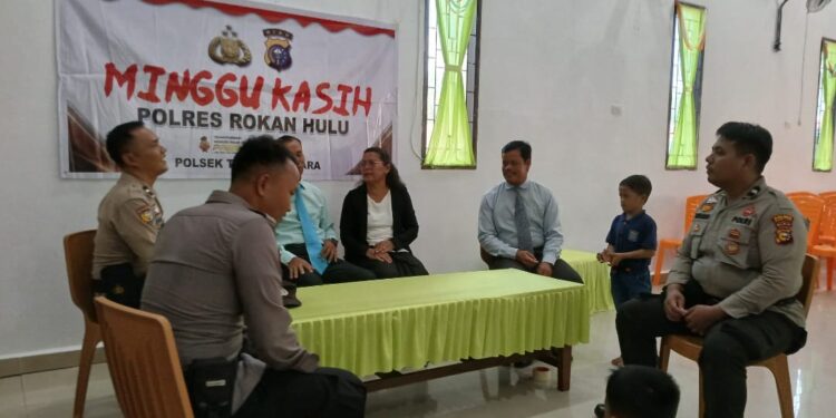 Lewat Program Minggu Kasih, Personil Tambusai Utara, Dengarkan Keluhan Dan Kritikan Masyarakat