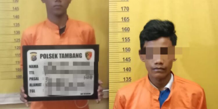 Dua Pelaku Jambret Rrmaja Asal Tualang di Tangkap Massa Berujung di Jeruji Besi