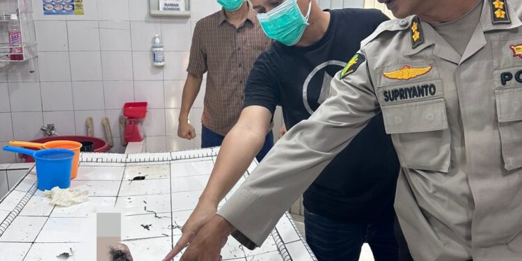 Heboh,,!!! Warga Desa Lubuk Sakat Temukan Bayi Sudah Tidak Bernyawa