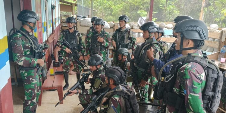 Laksanakan Tugas Pengamanan Papua, Aparat TNI Tempati Akomodasi Militer