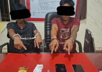 Tim Mata Elang Sat Resnarkoba Polres Kuansing Ungkap Tindak Pidana Narkotika Jenis Sabu