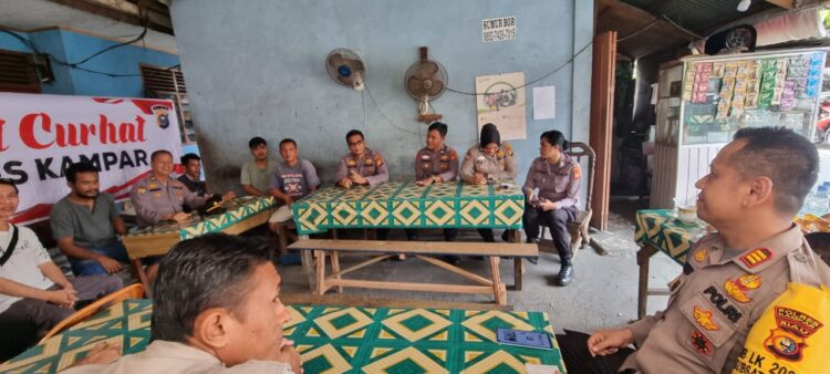 Jum’at Curhat Polres Kampar Menyapa dengarkan Keluhan Masyarakat