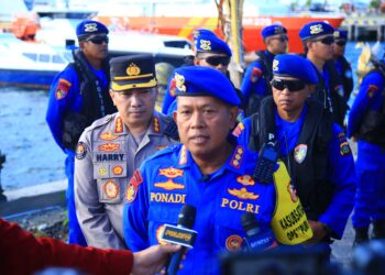 Ditpolairud Polda Bali Siagakan Dua Kapal dan Tiga Helikopter Amankan KTT WWF