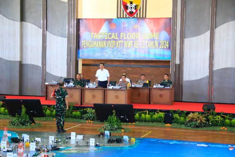 Simulasikan Pengamanan WWF, TNI-Polri Gelar TFG Gabungan