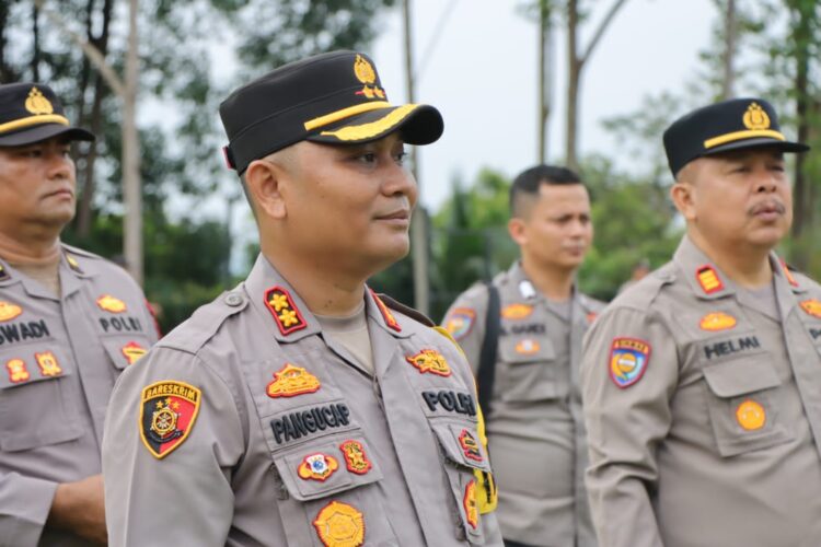 Polres Kuansing Gelar Apel Akbar Bhabinkamtibmas Polres Kuansing