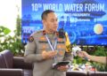 Hari ini”, Polri Amankan Opening Ceremony WWF Ke-10 di Bali