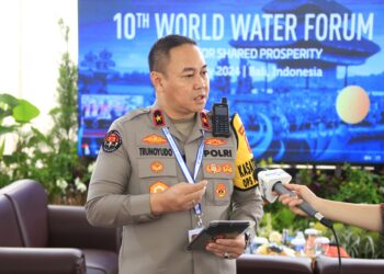 Hari ini”, Polri Amankan Opening Ceremony WWF Ke-10 di Bali