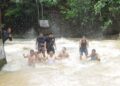 Kenalkan Objek Wisata, Kapolres Inhu Ajak PJU dan Personel ke Lokasi Air Terjun Tembulun Kinutan
