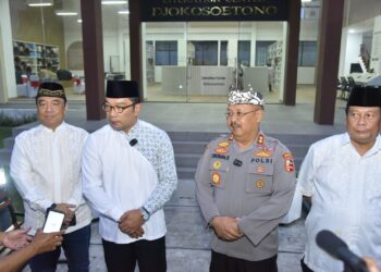 Sespim Lemdiklat Polri Hadiri Peletakan Batu Pertama Masjid Panggilan Sujud