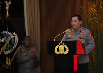 Kapolri Buka Rakernis Gabungan 4 Satker Polr