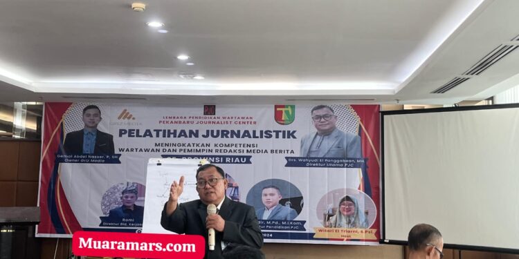 Dirut PJC, Wahyudi El Panggabean Katakan” Profesi Wartawan, Mestinya jadi Jembatan Emas untuk Meraih Sukses