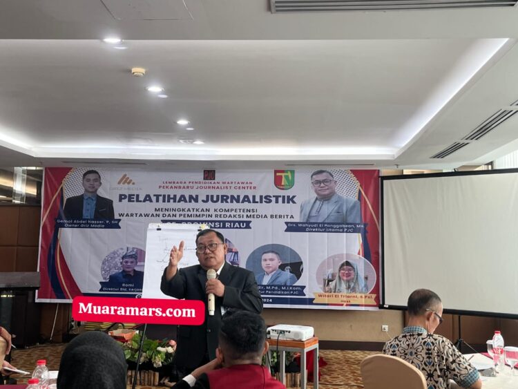 Dirut PJC, Wahyudi El Panggabean Katakan” Profesi Wartawan, Mestinya jadi Jembatan Emas untuk Meraih Sukses