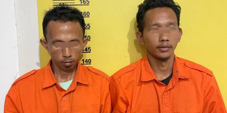 Kapolsek LBJ Bekuk 2 Pengedar Sabu, Ini Jumlah Barang Buktinya