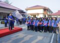 Meriahkan Hari Bhayangkara, Polres Inhu Taja Jalan Santai dan Fun Bike