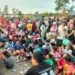 Penambangan di Kolong Kenari melakukan Kegiatan Berbagi Rejeki Kepada Warga Desa Nibung