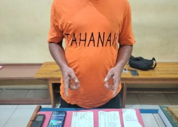Pelaku Judi Togel Online di Ringkus Polsek Kampar Kiri Hilir