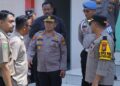 Pastikan Terlaksana Dengan Aman, Kapolres Inhu Pantau Lokasi PSU di Sei Lala